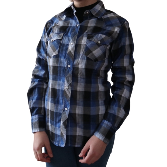 NWT Roper Longsleeve Snap Button Western Shirt - Picture 14 of 16